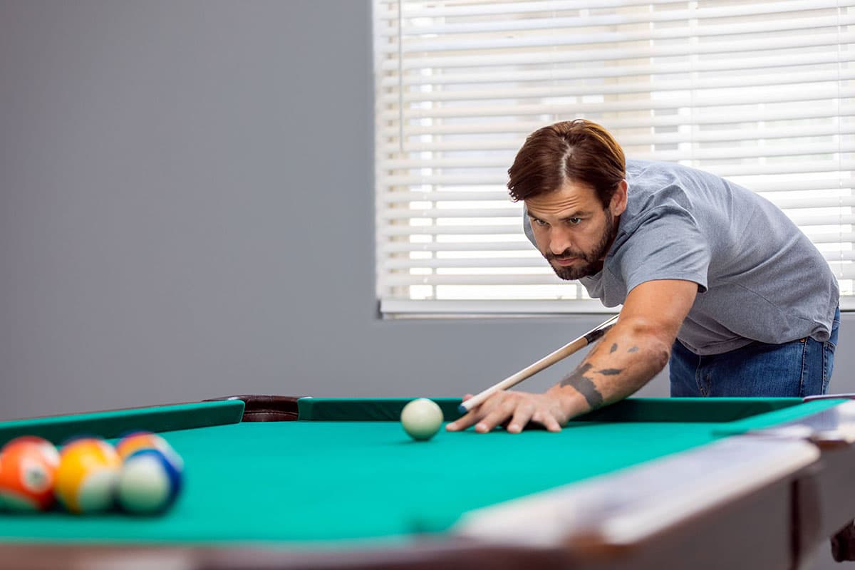 Pool table recreation