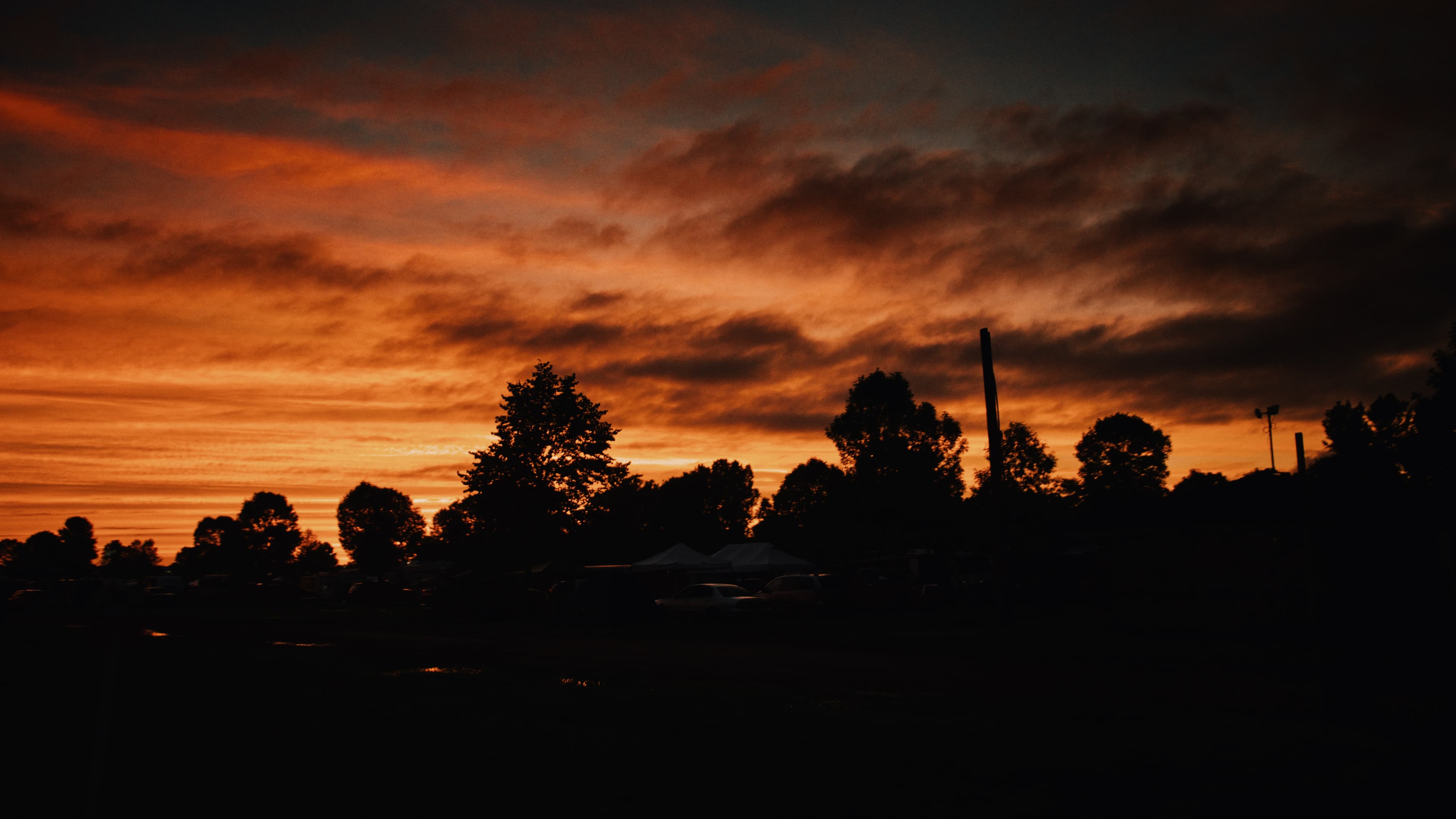 Sunset silhouette representing hope and new beginnings
